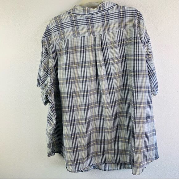 Willow Lane Plaid Short Sleeve Top - Picture 3 of 3